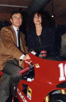 Giacomo Agostini and Francesca